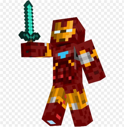 iron man en minecraft